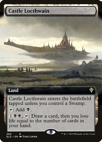 Castle Locthwain Throne of Eldraine Bordless